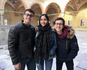 Nathan, Nil et Axel