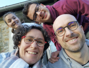 Elin, Delphine, Nathan et Mikaël