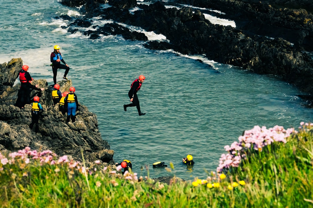 Activité Irlande Coasteering Loisirs Sport 