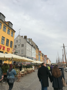 Nyhavn à Copenhague au Danemark