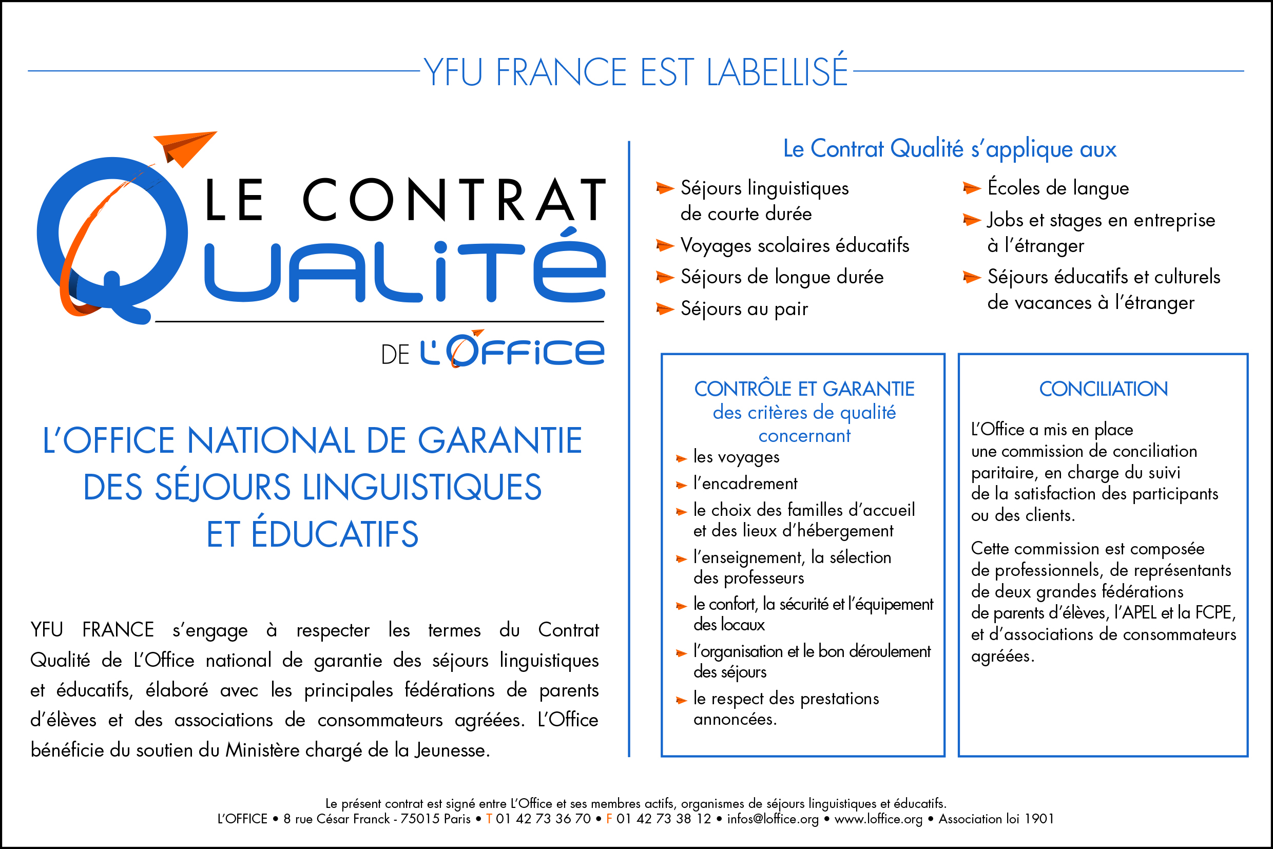 Label Contrat Qualité de l’Office